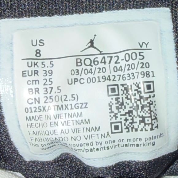 Nike Air Jordan 1 Mid Cactus Flower Women’s Size 8 - Picture 9 of 9